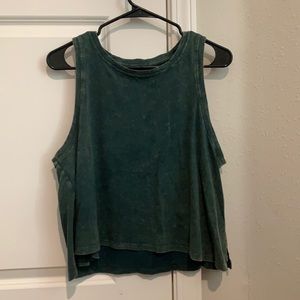 American Eagle green tank